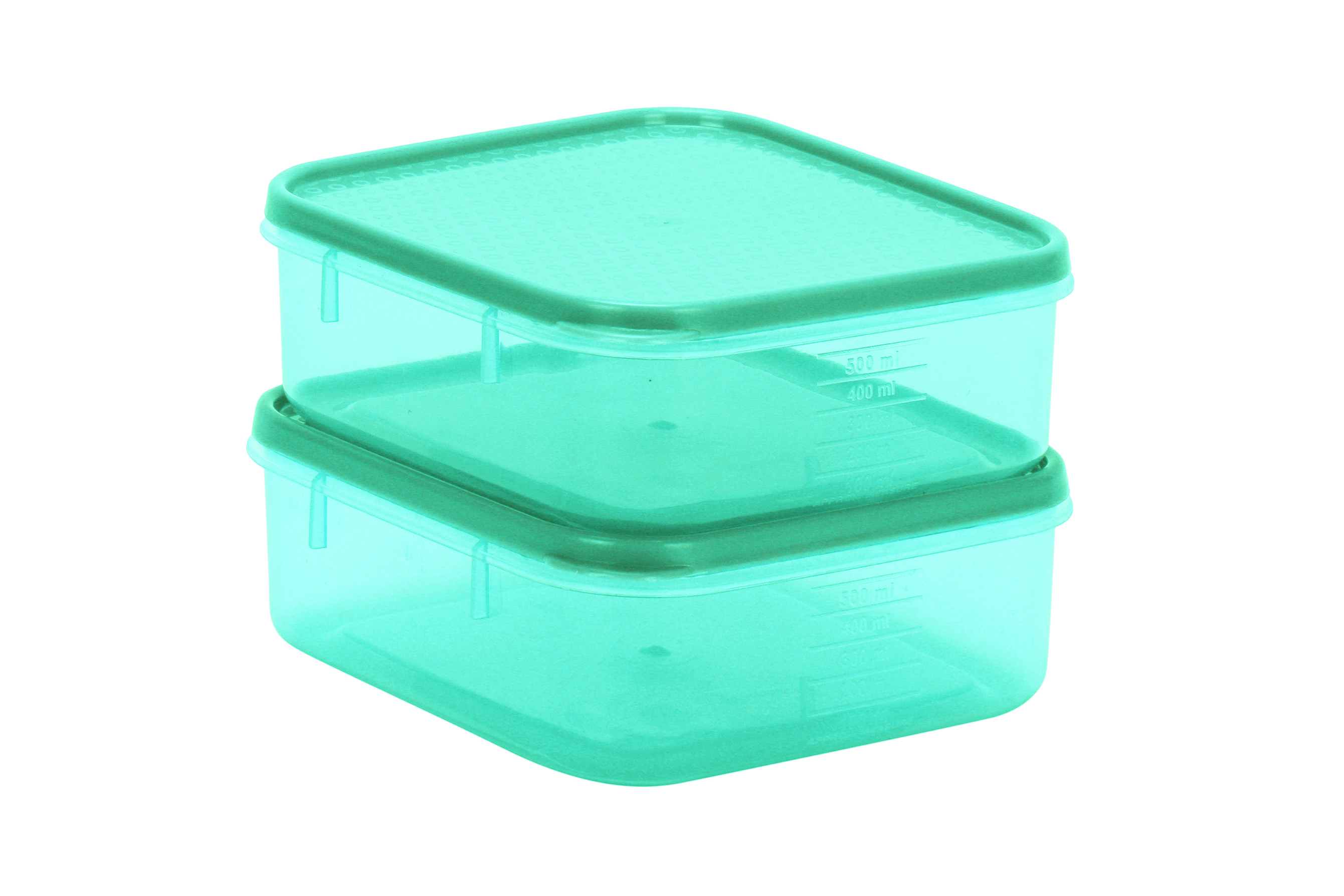 Polka Container (24 X 2) (1000 ml) (Assorted) (2 Pc Set) (48 Set Pk)